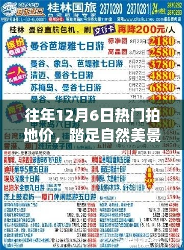歷年十二月六日熱門拍地價背后的旅行故事，探尋自然美景，尋覓心靈寧靜之旅