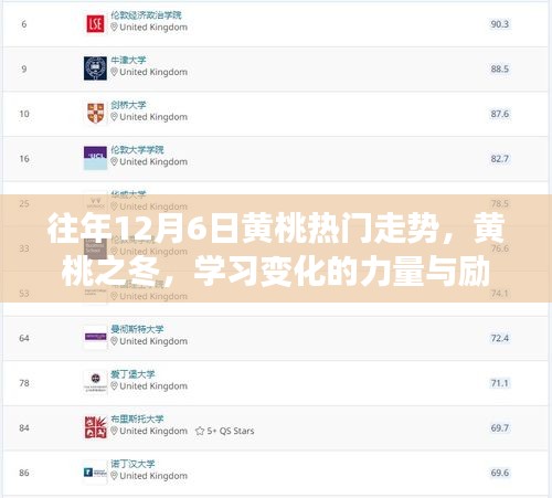 黃桃之冬，揭秘歷年熱門(mén)走勢(shì)，勵(lì)志學(xué)習(xí)之旅開(kāi)啟的力量與變化