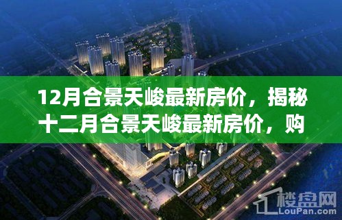 揭秘十二月合景天峻最新房價，房價走勢背后的購房者福音與市場信號？