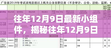 揭秘往年12月9日最新小組件，技術革新與智能生活的完美融合