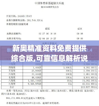 新奧精準(zhǔn)資料免費(fèi)提供綜合版,可靠信息解析說(shuō)明_GT1.594