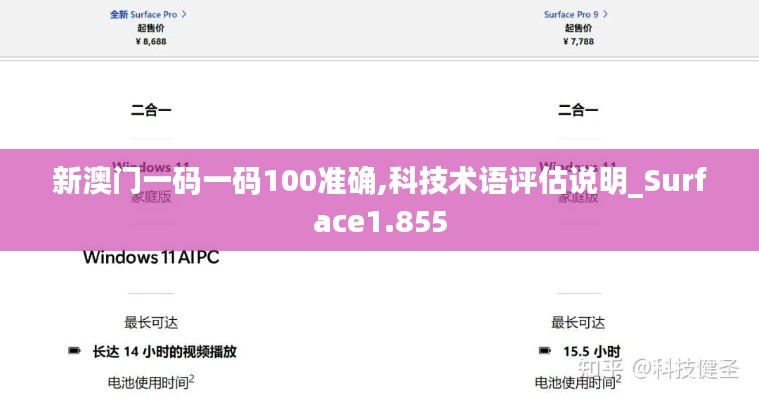 新澳門一碼一碼100準(zhǔn)確,科技術(shù)語評估說明_Surface1.855