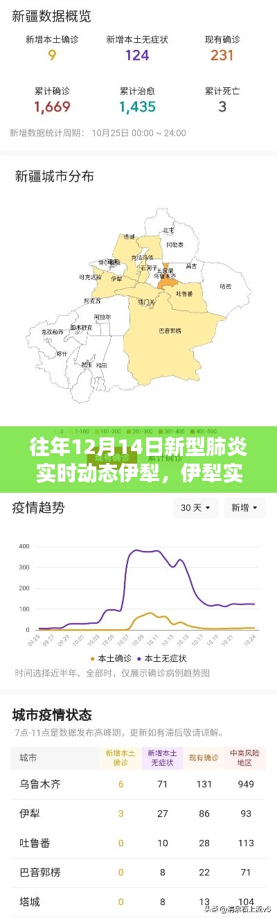 歷年12月14日新型肺炎實時動態(tài)聚焦伊犁，最新進(jìn)展與播報匯總