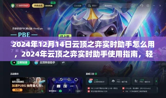 2024年云頂之弈實時助手使用指南，策略制勝，輕松上分