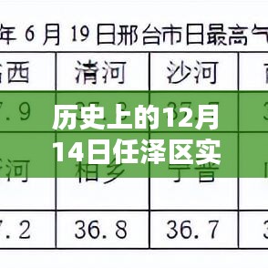 透過歲月印記，任澤區(qū)歷史天氣查詢表——12月14日的實時數(shù)據(jù)解析
