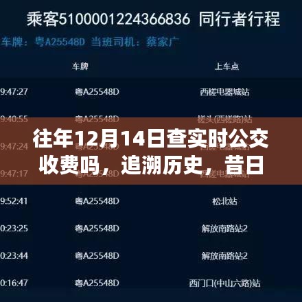 歷年12月14日實時公交收費制度的變遷與影響，歷史追溯與現(xiàn)狀解析