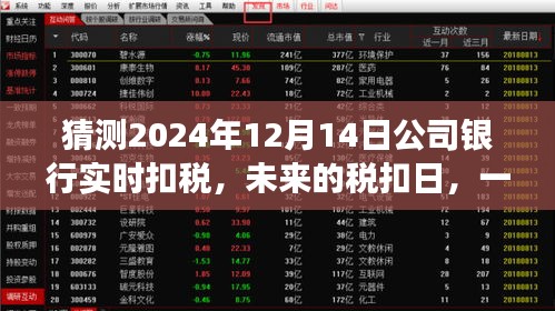 未來(lái)稅扣日溫馨銀行之旅，預(yù)測(cè)公司銀行實(shí)時(shí)扣稅，2024年12月14日紀(jì)實(shí)