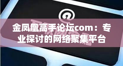 金鳳凰高手論壇com：專業(yè)探討的網(wǎng)絡(luò)聚集平臺