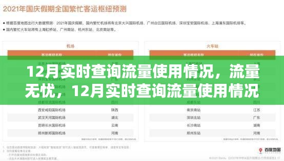 12月流量實(shí)時(shí)查詢?nèi)嬖u(píng)測(cè)，無憂使用，掌握流量狀況