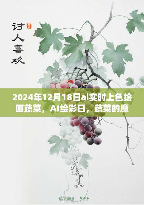AI繪彩日，蔬菜的魔法變色之旅，實(shí)時(shí)上色繪畫體驗(yàn)