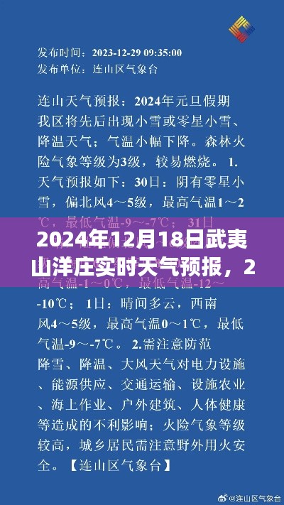 2024年12月18日武夷山洋莊實(shí)時(shí)天氣預(yù)報(bào)，氣候詳解與旅行建議