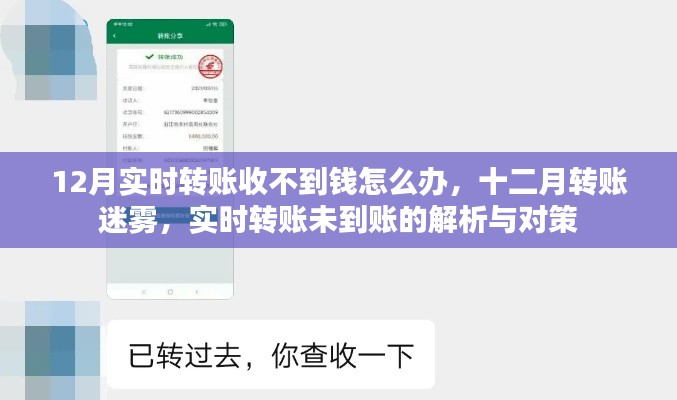 實(shí)時(shí)轉(zhuǎn)賬未到賬解析與應(yīng)對策略，12月轉(zhuǎn)賬迷霧揭秘