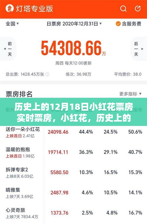 十二月十八日小紅花票房傳奇，實(shí)時(shí)數(shù)據(jù)揭示歷史神話