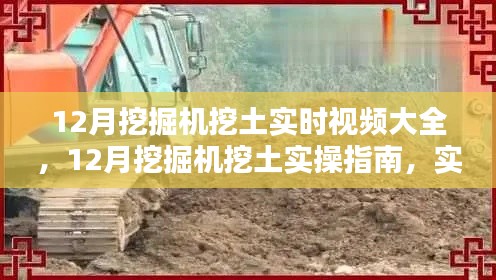 實(shí)時(shí)挖掘?qū)嵅僦改?，挖掘機(jī)挖土技能速成與教程視頻合集