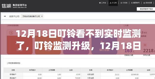 叮鈴監(jiān)測(cè)升級(jí)，全新體驗(yàn)下的實(shí)時(shí)監(jiān)測(cè)變革，12月18日重磅更新
