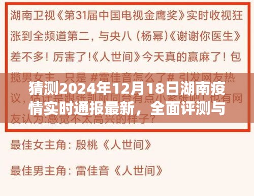 湖南疫情最新動態(tài)，全面評測與預(yù)測分析，展望2024年湖南疫情實時通報最新動態(tài)及未來趨勢