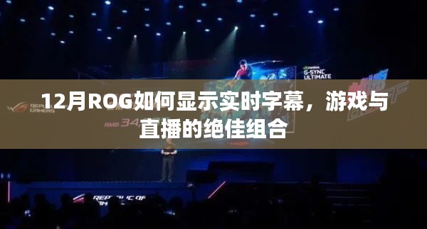 ROG實(shí)時(shí)字幕顯示，游戲與直播的絕佳搭檔，12月操作指南