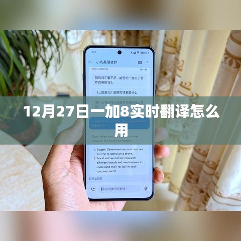 一加8實(shí)時(shí)翻譯功能使用指南，12月27日更新