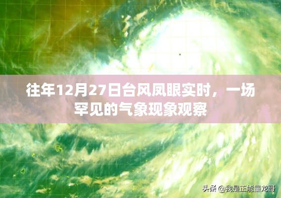 臺風鳳眼現(xiàn)象觀察，罕見氣象奇觀揭秘