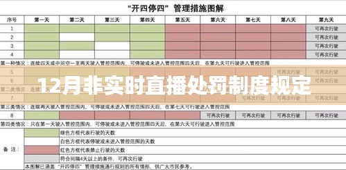 12月非實時直播違規(guī)處罰制度詳解