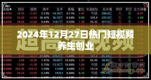 養(yǎng)生創(chuàng)業(yè)短視頻趨勢(shì)展望，2024年熱門短視頻養(yǎng)生創(chuàng)業(yè)指南