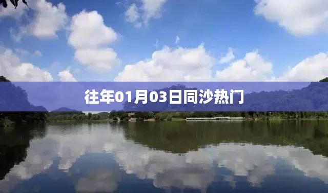 同沙熱點速遞，歷年一月三日盛況回顧