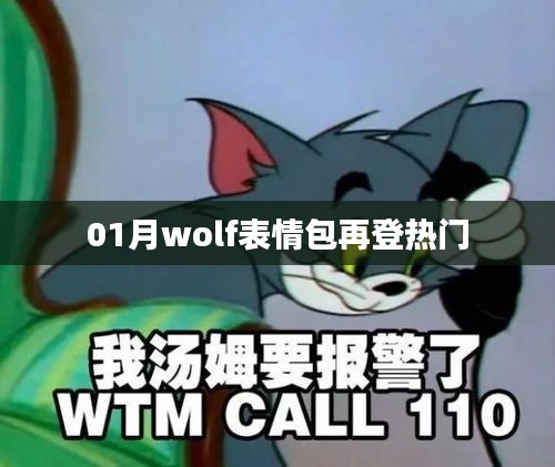 January熱門表情包，wolf表情再登榜首