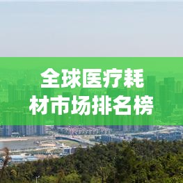 全球醫(yī)療耗材市場排名榜單揭曉！