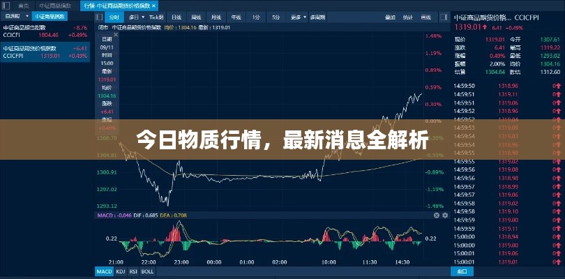 今日物質(zhì)行情，最新消息全解析