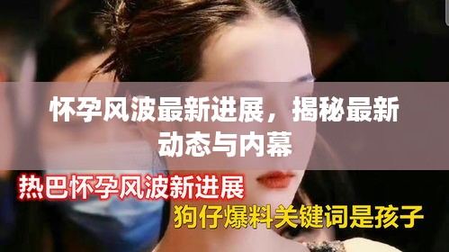 懷孕風(fēng)波最新進(jìn)展，揭秘最新動態(tài)與內(nèi)幕
