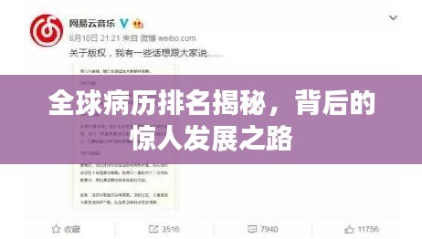 全球病歷排名揭秘，背后的驚人發(fā)展之路
