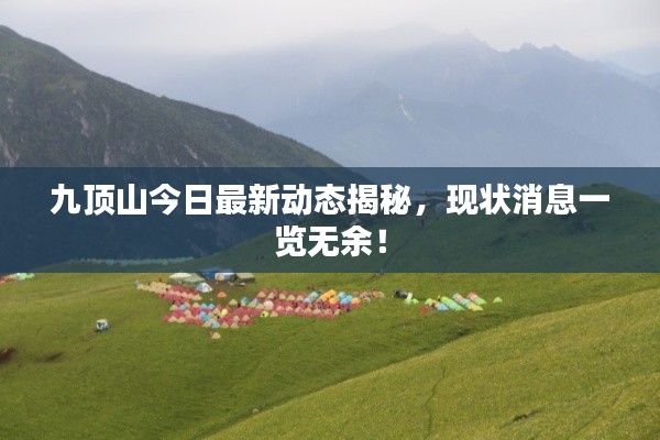 九頂山今日最新動態(tài)揭秘，現(xiàn)狀消息一覽無余！