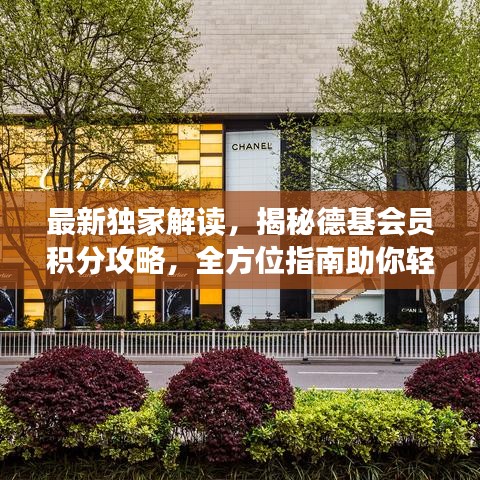 最新獨(dú)家解讀，揭秘德基會員積分攻略，全方位指南助你輕松玩轉(zhuǎn)積分兌換！