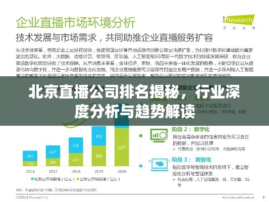 北京直播公司排名揭秘，行業(yè)深度分析與趨勢(shì)解讀