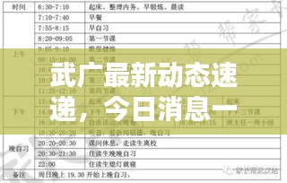 武廣最新動態(tài)速遞，今日消息一網(wǎng)打盡