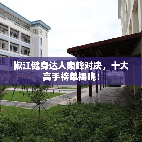 椒江健身達人巔峰對決，十大高手榜單揭曉！