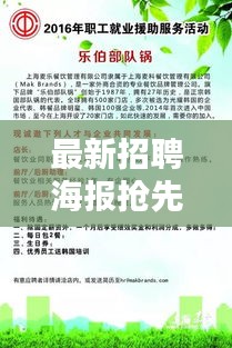 最新招聘海報搶先看，職位大放送，機會不容錯過！