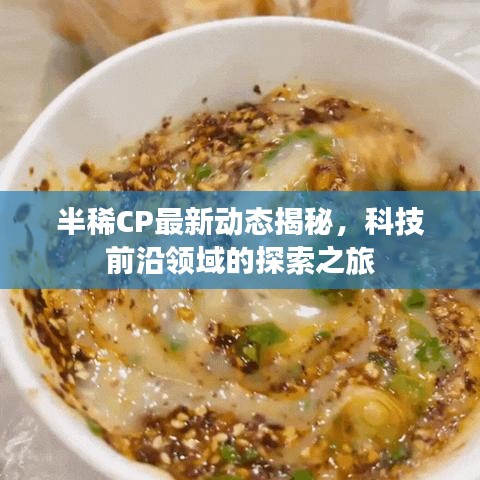 半稀CP最新動(dòng)態(tài)揭秘，科技前沿領(lǐng)域的探索之旅