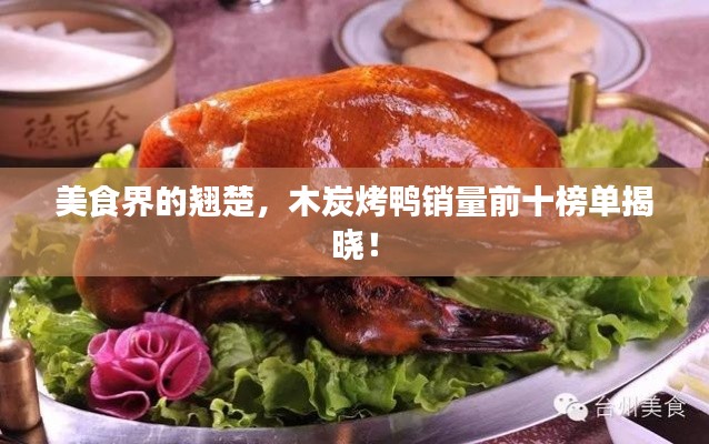 美食界的翹楚，木炭烤鴨銷量前十榜單揭曉！