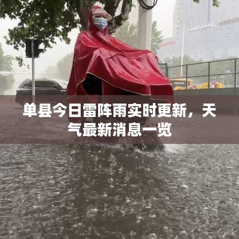 單縣今日雷陣雨實(shí)時(shí)更新，天氣最新消息一覽