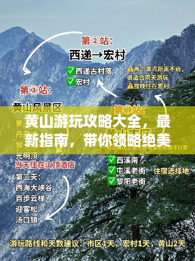 黃山游玩攻略大全，最新指南，帶你領(lǐng)略絕美風(fēng)光！