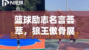籃球勵(lì)志名言薈萃，狼王傲骨展風(fēng)采