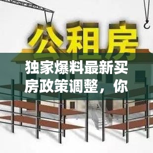 獨(dú)家爆料最新買房政策調(diào)整，你需要知道的最新消息！