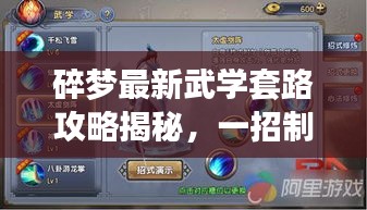 碎夢最新武學(xué)套路攻略揭秘，一招制勝，戰(zhàn)力飆升！