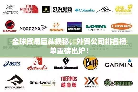 全球貿(mào)易巨頭揭秘，外貿(mào)公司排名榜單重磅出爐！