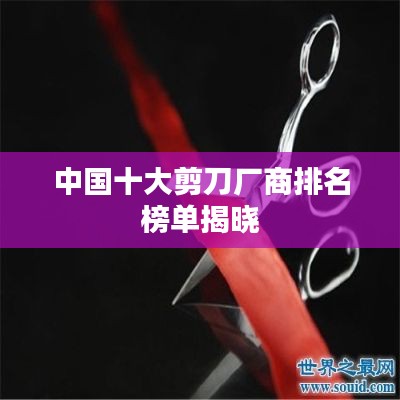 中國(guó)十大剪刀廠(chǎng)商排名榜單揭曉