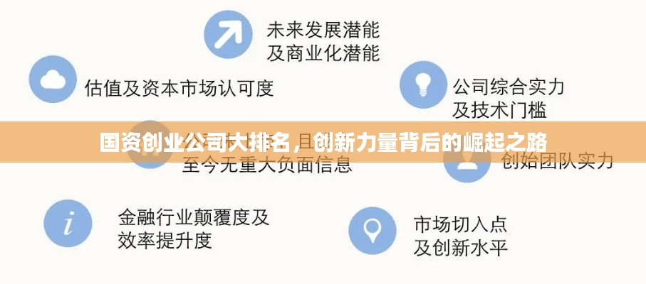 國資創(chuàng)業(yè)公司大排名，創(chuàng)新力量背后的崛起之路