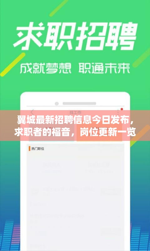 翼城最新招聘信息今日發(fā)布，求職者的福音，崗位更新一覽