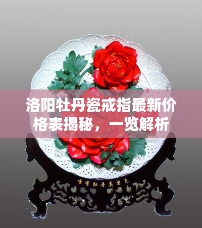 洛陽牡丹瓷戒指最新價格表揭秘，一覽解析