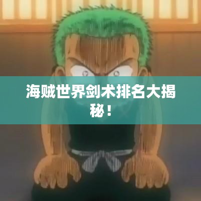 海賊世界劍術(shù)排名大揭秘！